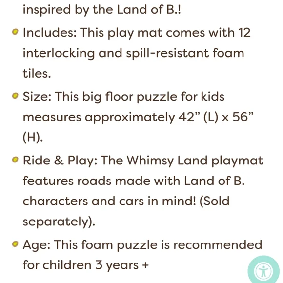 B. Toys Floor Foam Puzzle - Picture 3 of 8